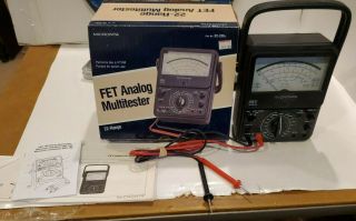 Vintage Radio Shack Micronta Fet Analog Multitester 22 - 220,  And.