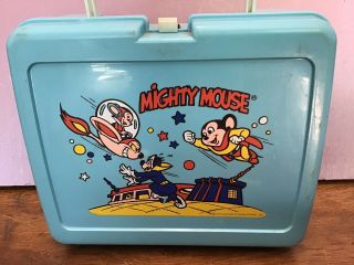 Vintage Lunch Boxes With Thermos Mighty Mouse