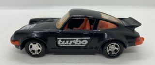 Vintage 1979 Lesney Matchbox Kings K - 70 Black Porsche Turbo Coupe Toy Car