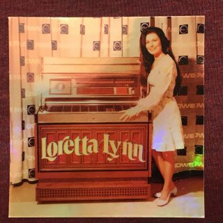 Loretta Lynn 3.  5x3.  5” Holo - Decal/sticker Custom Vintage/retro 1970s Look