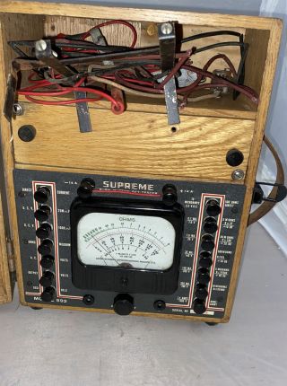 Vintage Supreme Instruments Corps Greenwood Ms Model 592 - Speed Tester