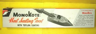 Vintage Top Flite Monokote Ms - 2 Heat Sealing Tool Fine Made In Japan