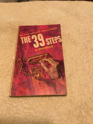 The 39 Steps By John Buchan Vintage 1963 Paperback Classic Adventure Mystery