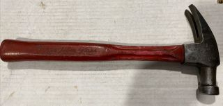 Plumb F16r Straight Claw Hammer 16 Oz Fiberglass Handle Vintage 13.  25 " Long
