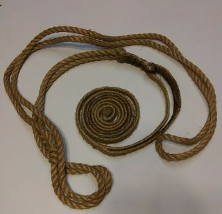 Vintage Bull Riding Rope Braided