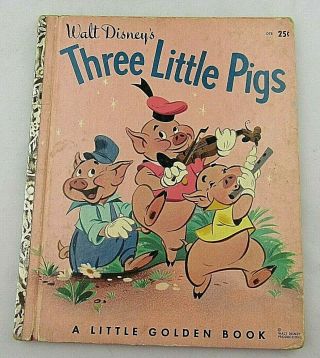 Three Little Pigs Walt Disney 