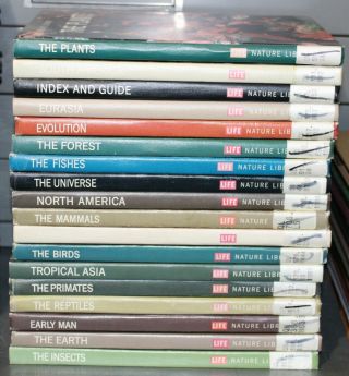 Vintage Time - Life Nature Library Complete Set Of 18 Hardcover Volumes