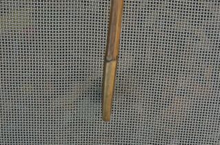 Antique Vintage Hickory Shaft Early Anderson Scotland Smooth Face Brass Putter 3