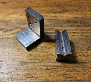 Machinist Tools V - Blocks • Hardinge Vintage Toolmakers Setup Angle Blocks ☆usa
