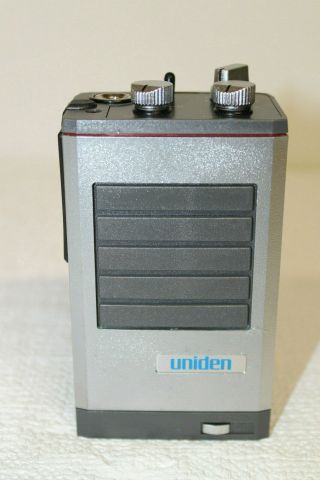 Nos Nib Vintage Uniden Fpu410k Uhf 10 Channel Portable 2 - Way Radio Less Antenna