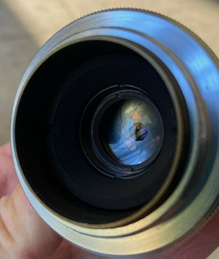 Vintage Canon Lens 50mm F:2.  8 Japan No.  15086 With Caps & Case
