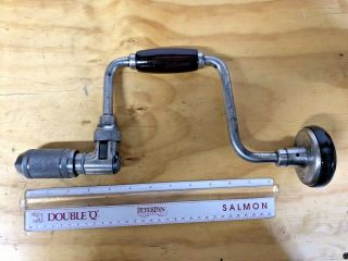 Vintage Stanley Bit Brace,  No 923,  10”,  And Lubed.  Fine Cond.  Made In Usa