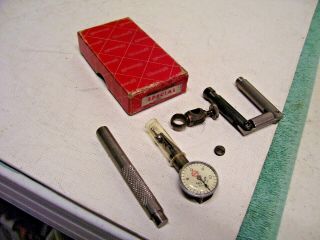 Vintage L.  S.  Starrett The Last Word Dial Indicator No.  711 Machinist Tool Gage