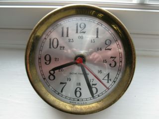Vintage Seth Thomas Clock Seasprite Thomaston,  Conn.  Steampunk