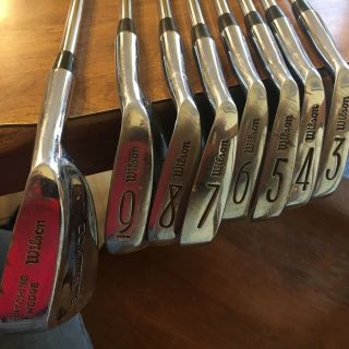 Wilson Classic Vintage Forged Irons 3 - Pw  Spartan Back 1980 