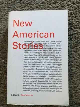 Vintage Contemporaries Ser.  : American Short Stories By Ben Marcus (2015, .