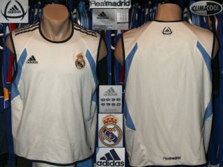 Vintage Real Madrid Adidas 2005/2006 Training Vest Sleeveless Shirt Camiseta