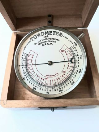 Vintage Tonometer Dr.  Von.  Recklinghausen D.  R.  G.  M.