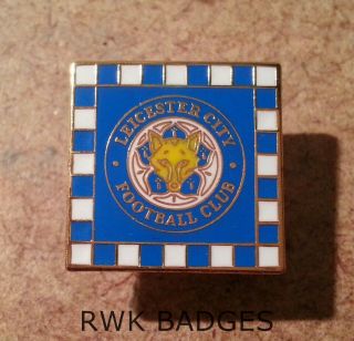 Leicester City - Vintage Supporters Enamel Badge