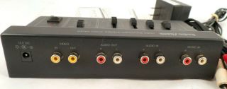 Radio Shack Video Enhancer Stereo Audio Mixer 15 - 1961 Vintage 3