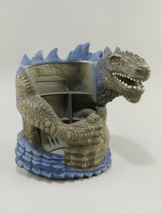Vintage Toho Co 1998 Godzilla Cup Holder Taco Bell Collectible Promo