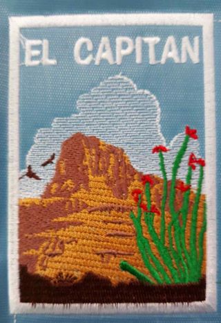 Patch El Capitan Guadalupe Mountains National Park Texas Souvenir