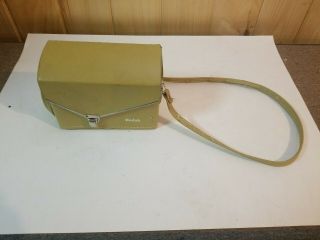 Kodak Vintage Camera Bag W/ Shoulder Strap.  Tan Bag