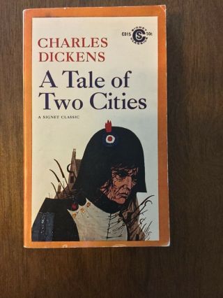 Dickens A Tale Of Two Cities Signet Classics 1960 Vintage Pb 5th Print Nf