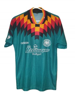 Germany Adidas Shirt 1994 1996 Away S 34 - 36 Vintage Trikot Jersey Dfb
