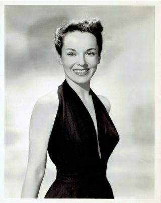 1951 Vintage Photo Actress Janet Waldo Poses For Cbs Radio " Meet Corliss Archer "
