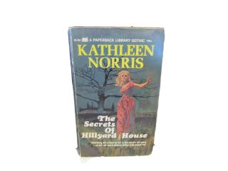 Vintage 1968 The Secrets Of Hillyard House By Kathleen Norris Paperback Book