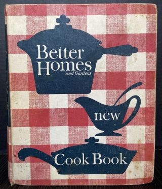 Vintage 1962 3rd Print,  Better Homes And Gardens Cook Book 5 Ring Binder