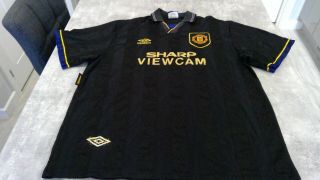 Vintage Manchester United Away Shirt 1993/94