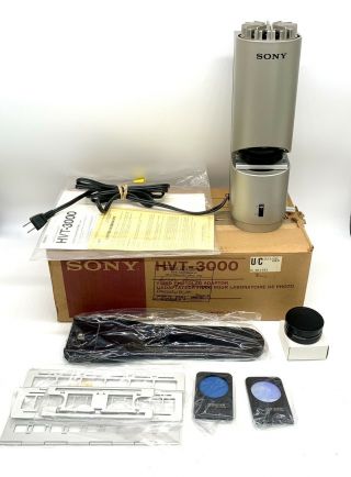 Vintage Sony Hvt - 3000 Video Photolab Film Converter To Digital Complete