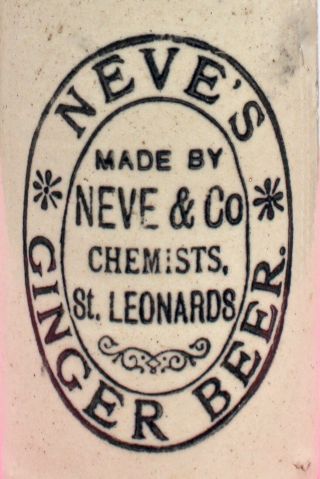 Vintage Neve & Co Chemist St Leonard 