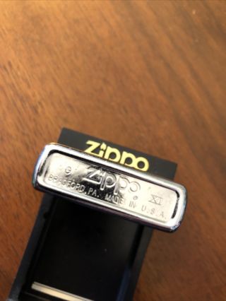 Vintage Zippo 1995 Budweiser Horses - High Polished Chrome Lighter - NMIB 2