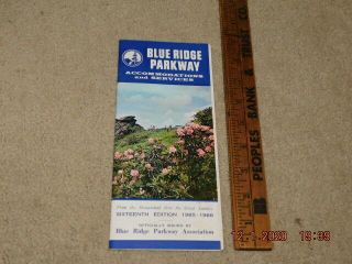 Nm 1965 Blue Ridge Parkway / North Carolina Travel & Info Brochure