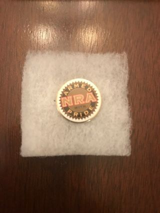 Nra National Rifle Association Of America Vintage “nra Armed With Pride” Pin