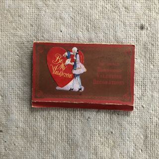 Vintage Dennison Valentine Seals Stickers Be My Valentine