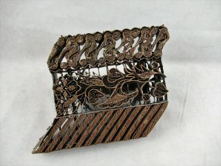 Vintage Hand Made Indonesian Copper BATIK TJAP Chop Stamp 2