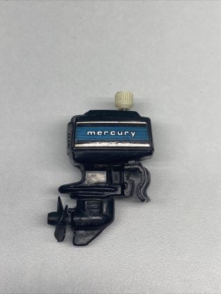 Vintage Mercury Wind Up Outboard Motor (1978) For Tomy Toy Boat. ,