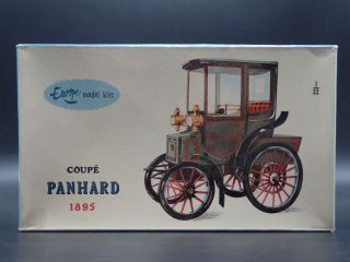 1895 Coupe Panhard Europe Model Kits 1:32 Scale Vintage Opened Plastic Model Kit