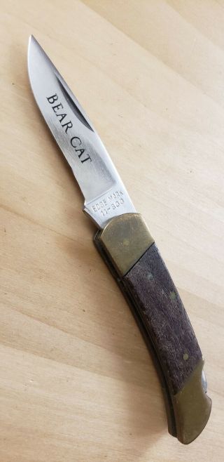 Vintage Edge Mark 11 - 300 Bear Cat Lockback Folding Pocket Knife/ Japan