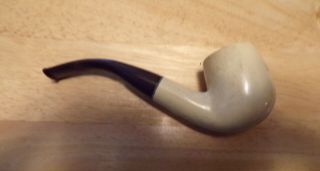 Vintage Tobacco Pipe - Dr.  Grabow Color Duke White Briar Adjustomatic Pat.  24619