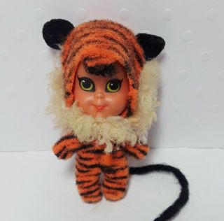 Vintage Mattel 1969 Liddle Kiddles Tiny Tiger Animiddle