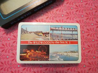 Vintage Wildwood Nj Souvenir Playing Cards Beach House Ocean Wildwoods