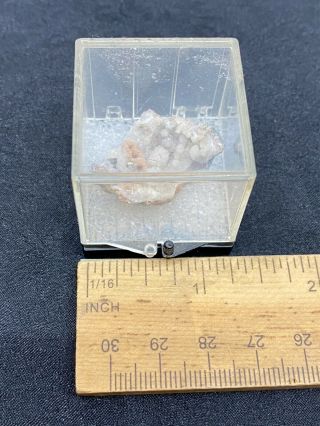 Very Neat Millerite Specimen from Kentucky in Thumbnail Box - Vintage Estate Find 3