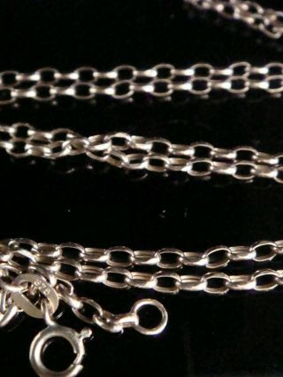 Vintage 9ct Yellow Gold Belcher Link Chain Marked 375 18 Inches 1.  4g