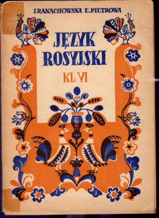 Everyday Russian - Polish Textbook Jezyk Rosyjski Vintage 1961