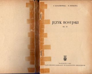 Everyday Russian - Polish Textbook Jezyk Rosyjski Vintage 1961 2